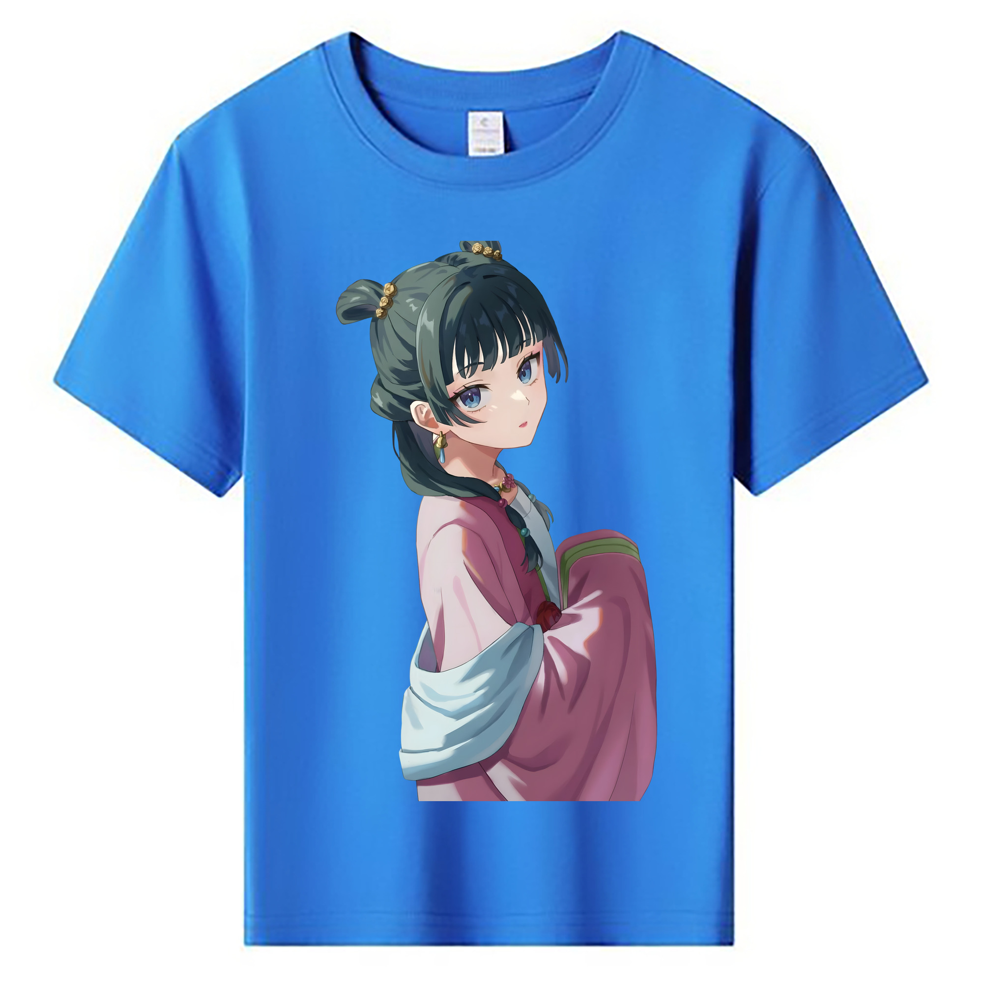 （画像用） 薬屋のひとりごと The Apothecary Diaries 綿100％キッズTシャツ（フロントプリント）